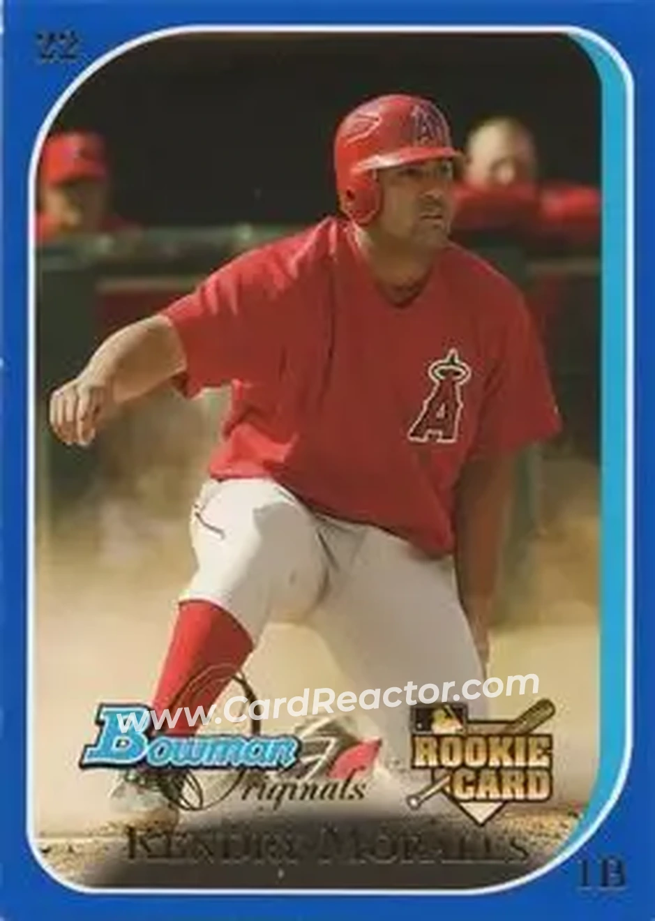 2006 Bowman Originals - Blue #36 - Kendrys Morales - Los Angeles Angels - Front