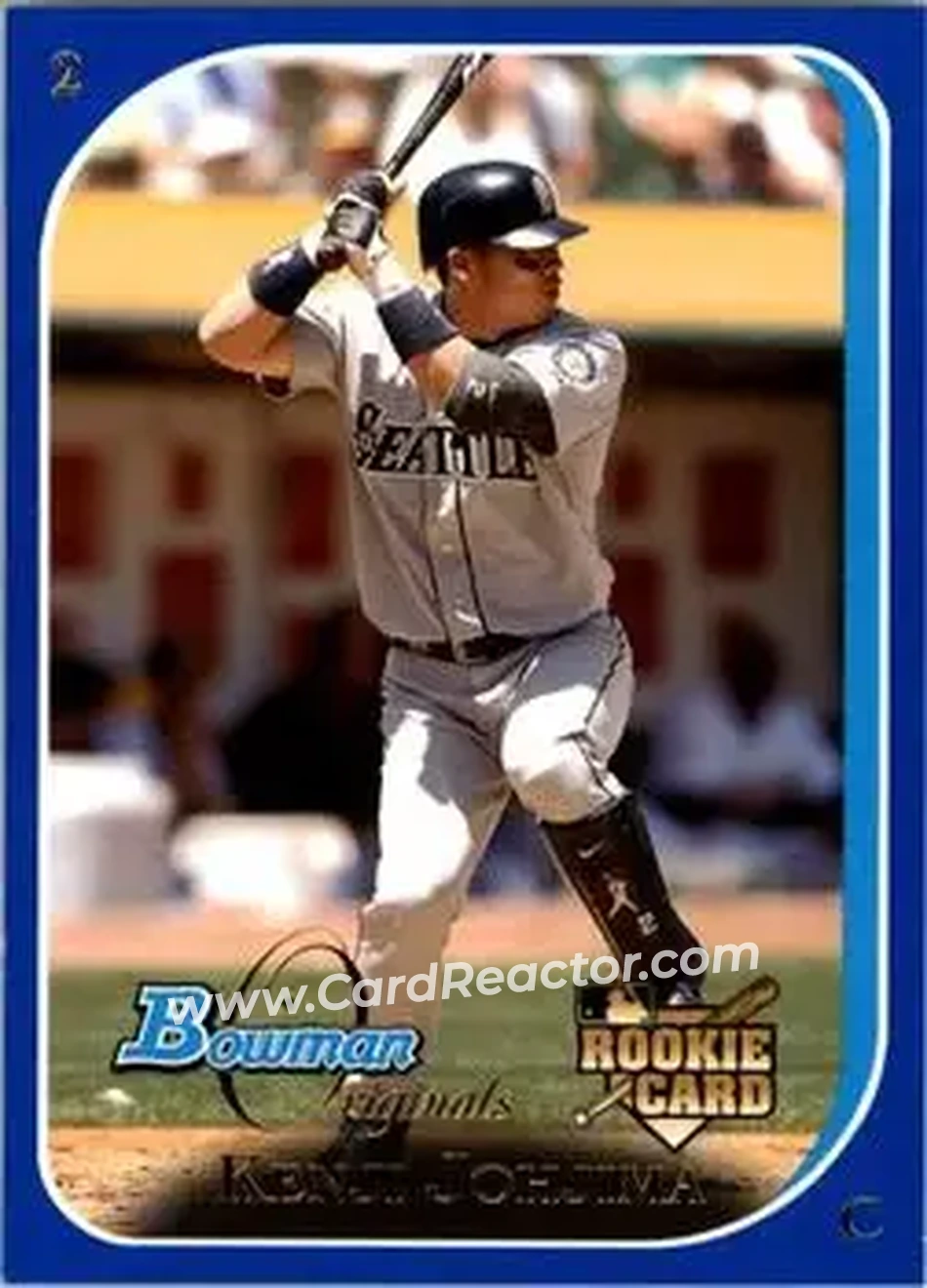 2006 Bowman Originals - Blue #45 - Kenji Johjima - Seattle Mariners - Front 2006 Bowman Originals - Blue #45 - Kenji Johjima - Seattle Mariners - Front