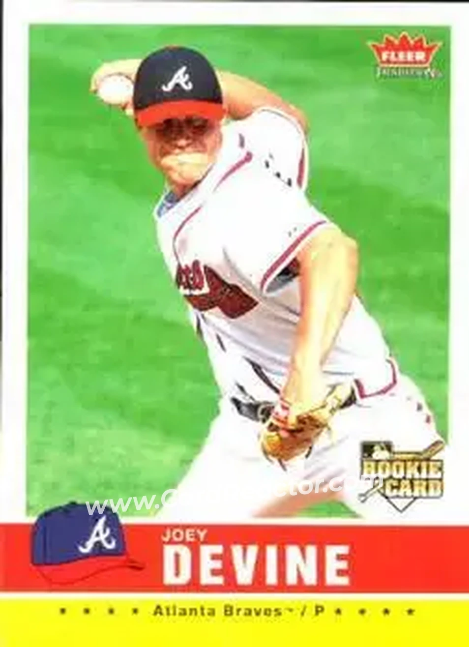 2006 Fleer Tradition #5 - Joey Devine - Atlanta Braves - Front