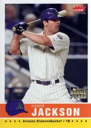 2006 Fleer Tradition #8 - Conor Jackson - Arizona Diamondbacks