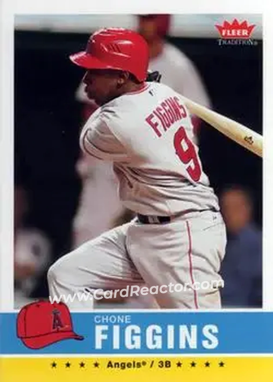 2006 Fleer Tradition #16 - Chone Figgins - Los Angeles Angels - Front