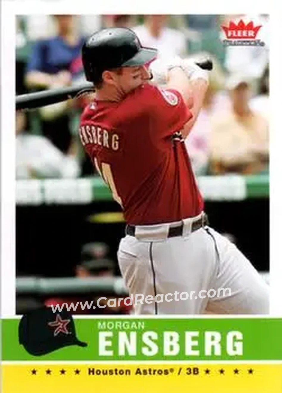 2006 Fleer Tradition #23 - Morgan Ensberg - Houston Astros - Front