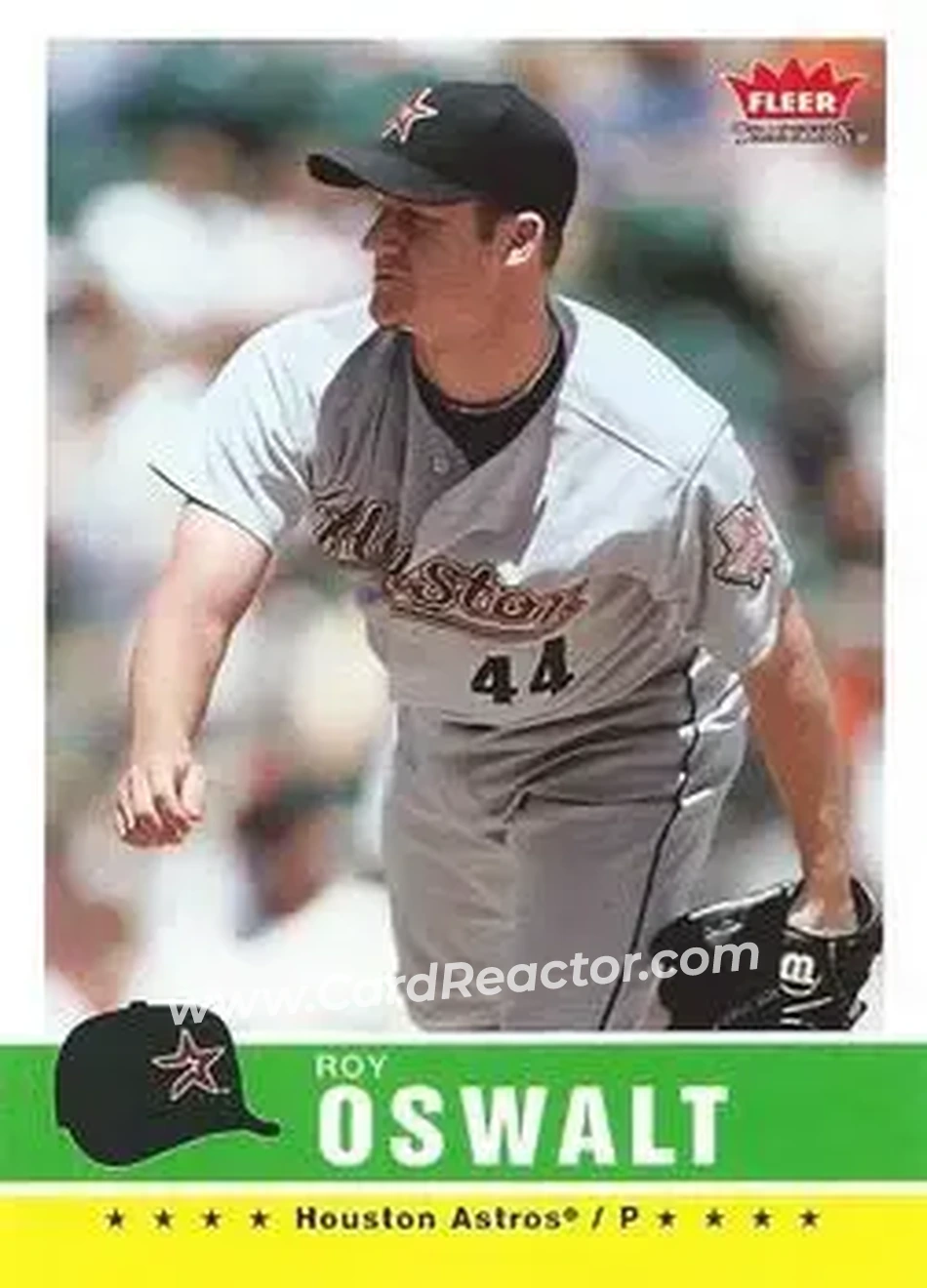 2006 Fleer Tradition #26 - Roy Oswalt - Houston Astros - Front