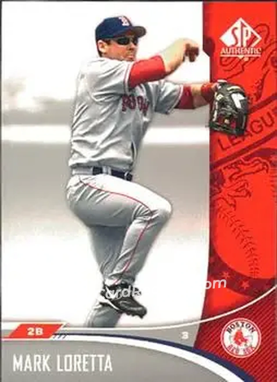 2006 SP Authentic #13 - Mark Loretta - Boston Red Sox - Front
