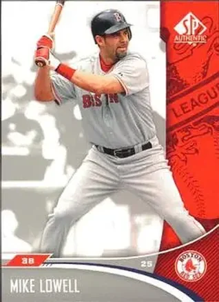 2006 SP Authentic #15 - Mike Lowell - Boston Red Sox