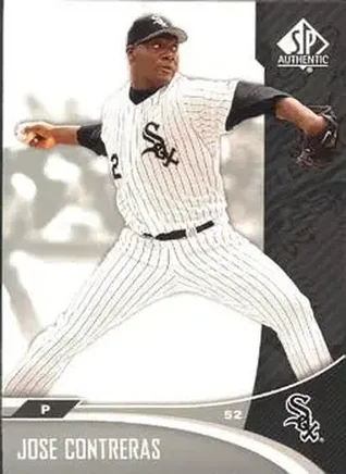 2006 SP Authentic #20 - Jose Contreras - Chicago White Sox