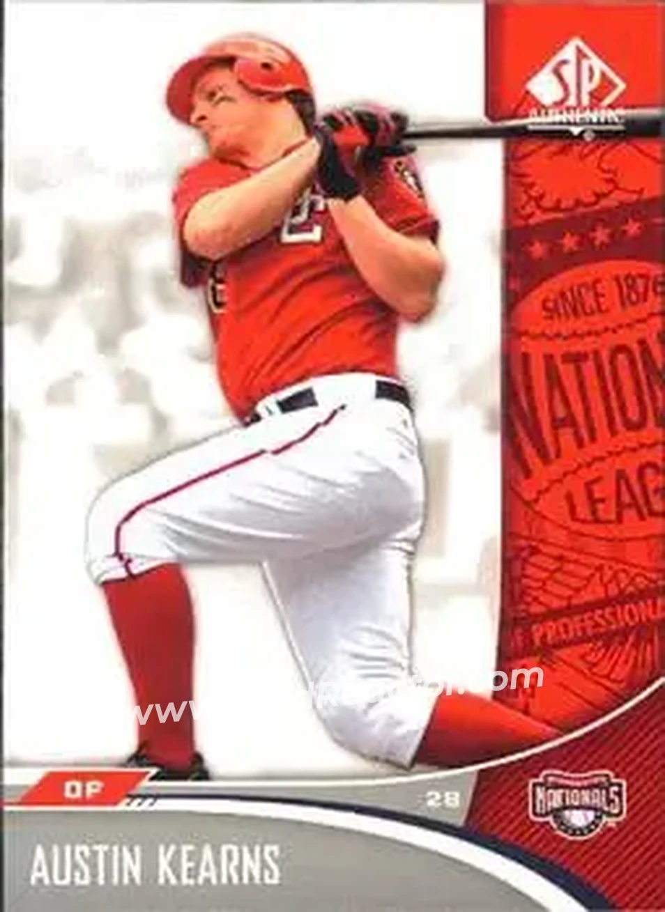 2006 SP Authentic #24 - Austin Kearns - Washington Nationals - Front