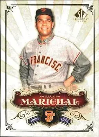 2006 SP Legendary Cuts #1 - Juan Marichal - San Francisco Giants