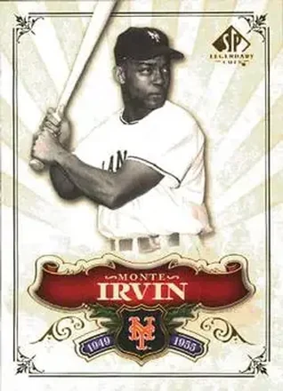 2006 SP Legendary Cuts #2 - Monte Irvin - New York Giants