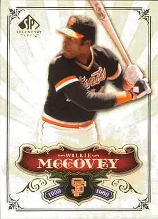 2006 SP Legendary Cuts #4 - Willie McCovey - San Francisco Giants