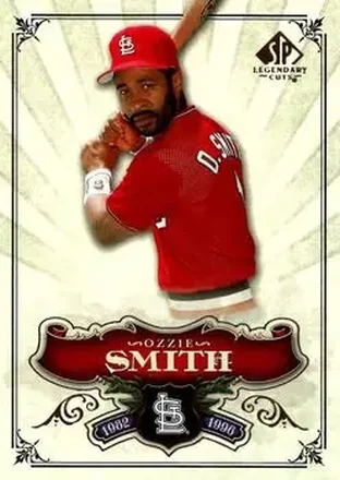 2006 SP Legendary Cuts #13 - Ozzie Smith - St. Louis Cardinals