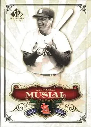 2006 SP Legendary Cuts #15 - Stan Musial - St. Louis Cardinals