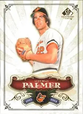 2006 SP Legendary Cuts #23 - Jim Palmer - Baltimore Orioles