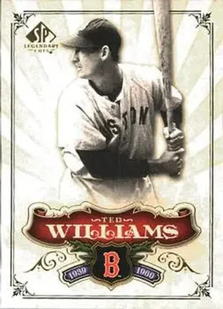 2006 SP Legendary Cuts #29 - Ted Williams - Boston Red Sox
