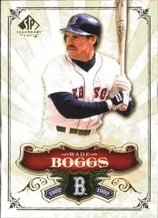 2006 SP Legendary Cuts #30 - Wade Boggs - Boston Red Sox