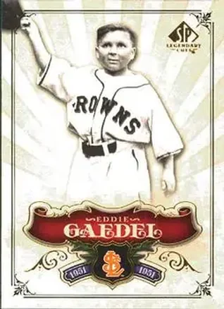 2006 SP Legendary Cuts #5 Eddie Gaedel