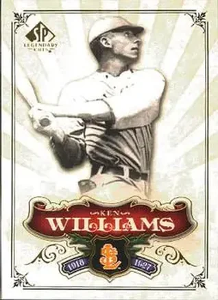 2006 SP Legendary Cuts #6 Ken Williams