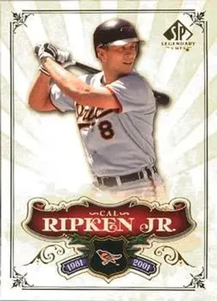 2006 SP Legendary Cuts #20 - Cal Ripken - Baltimore Orioles