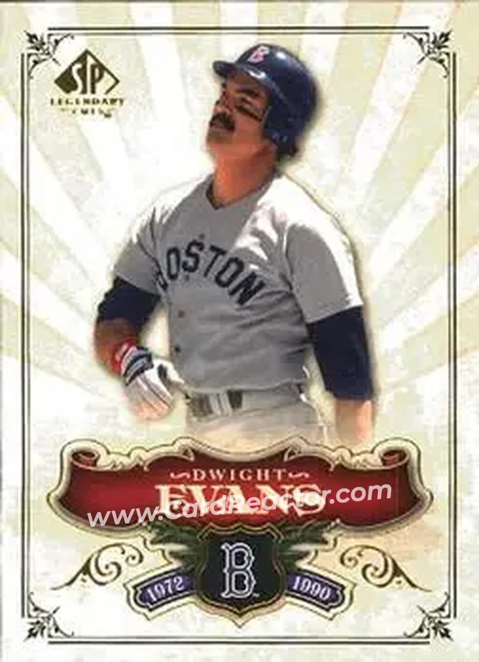 2006 SP Legendary Cuts #26 - Dwight Evans - Boston Red Sox - Front