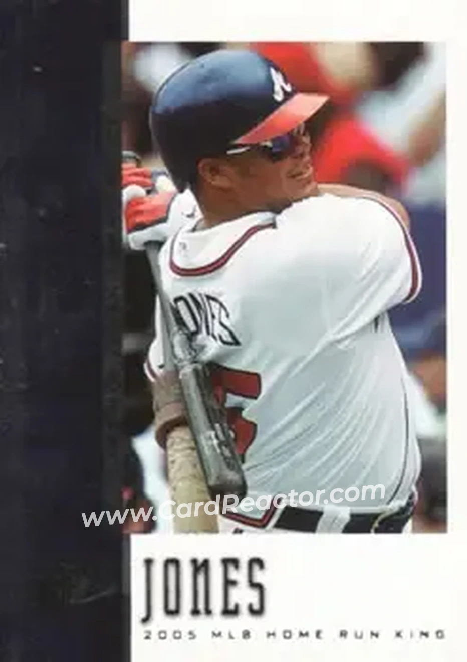 2006 SPx #4 - Andruw Jones - Atlanta Braves - Front 2006 SPx #4 - Andruw Jones - Atlanta Braves - Front