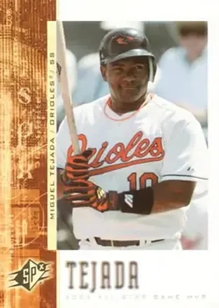 2006 SPx #8 - Miguel Tejada - Baltimore Orioles