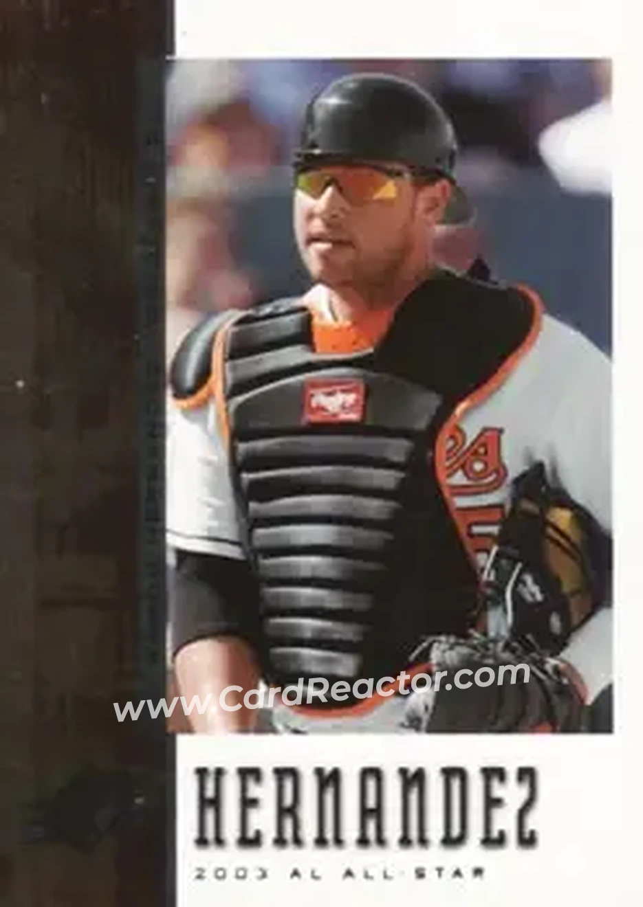 2006 SPx #10 - Ramon Hernandez - Baltimore Orioles - Front