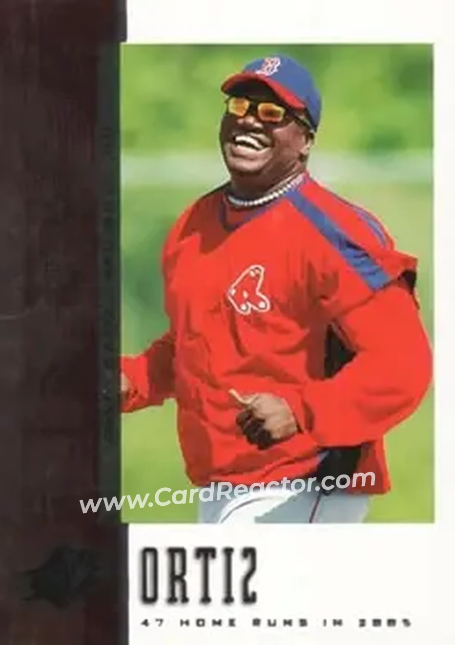 2006 SPx #12 - David Ortiz - Boston Red Sox - Front 2006 SPx #12 - David Ortiz - Boston Red Sox - Front