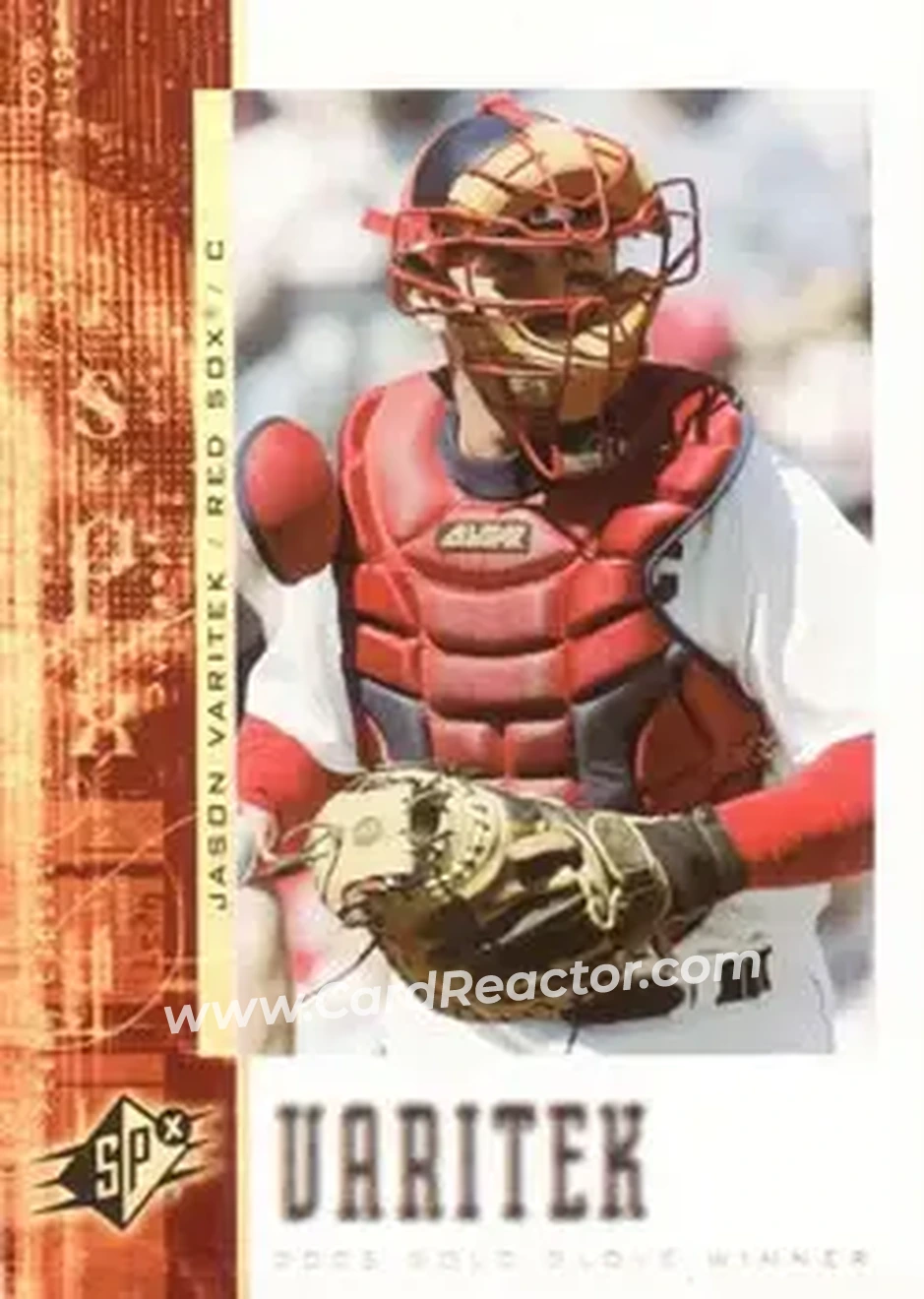 2006 SPx #14 - Jason Varitek - Boston Red Sox - Front