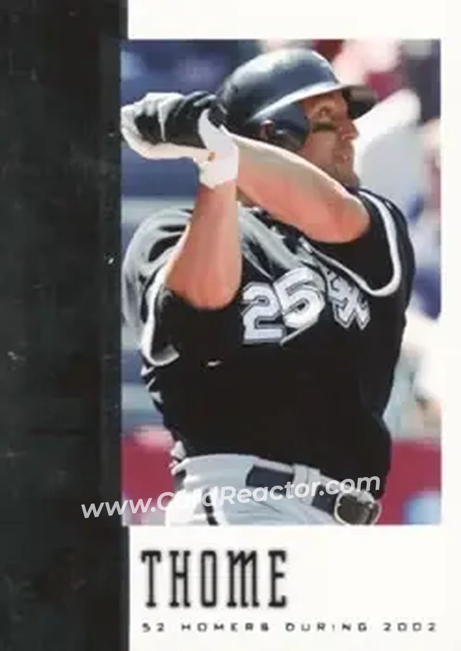 2006 SPx #20 - Jim Thome - Chicago White Sox - Front 2006 SPx #20 - Jim Thome - Chicago White Sox - Front