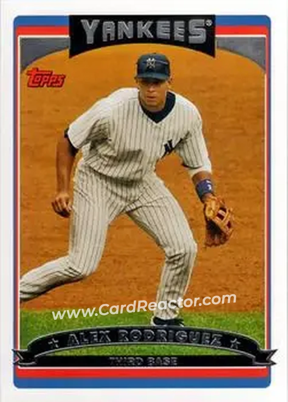 2006 Topps #1 - Alex Rodriguez - New York Yankees - Front