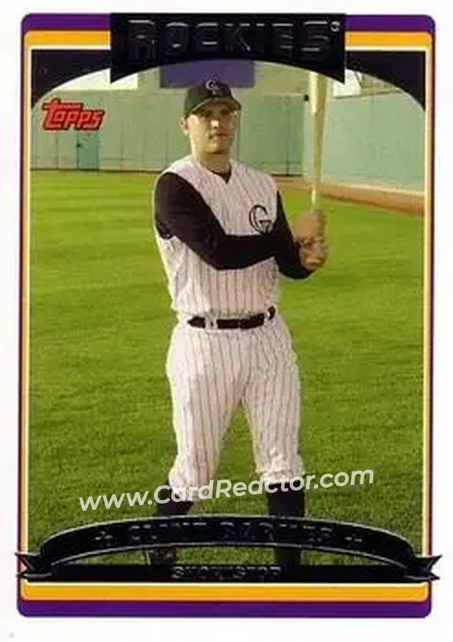 2006 Topps #10 - Clint Barmes - Colorado Rockies - Front