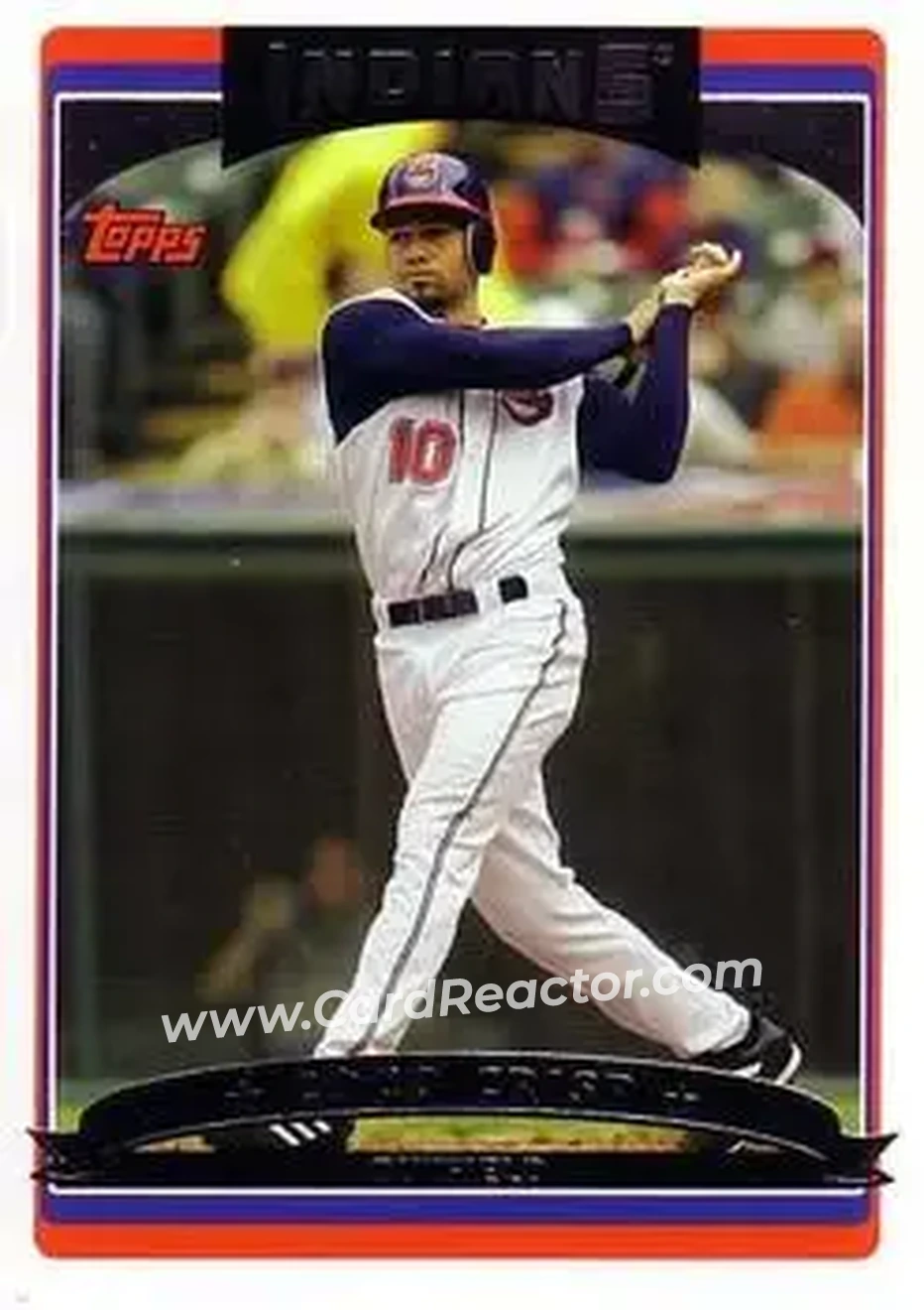 2006 Topps #12 - Coco Crisp - Cleveland Indians - Front