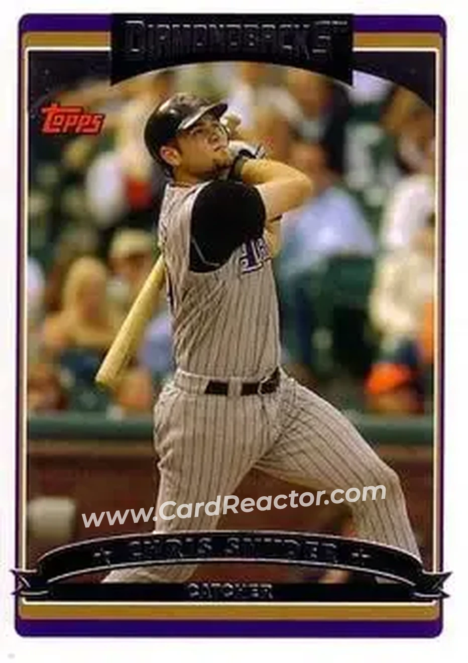 2006 Topps #14 - Chris Snyder - Arizona Diamondbacks - Front
