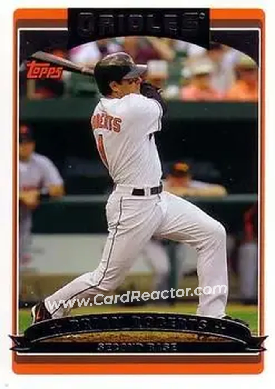 2006 Topps #15 - Brian Roberts - Baltimore Orioles - Front