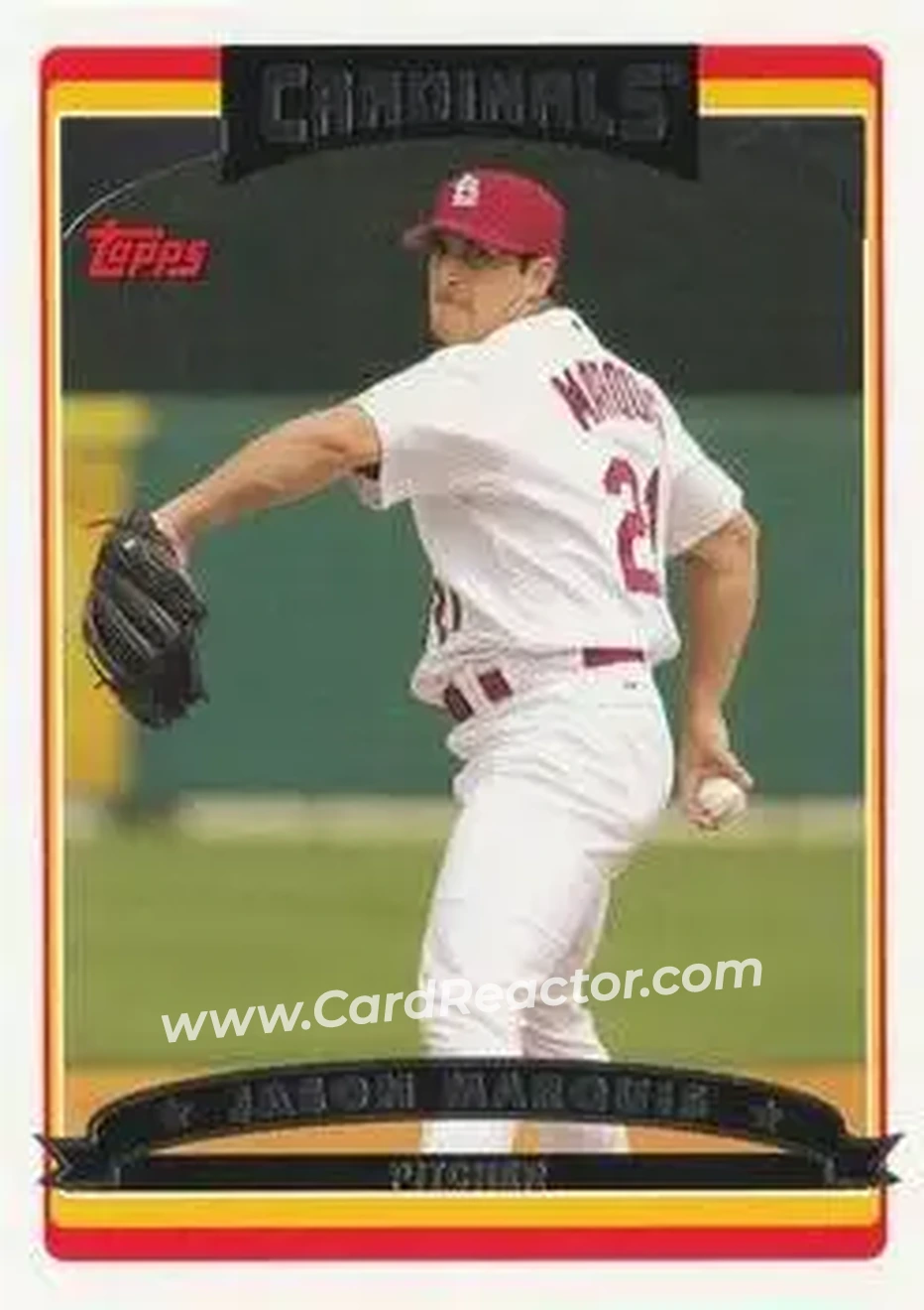 2006 Topps #24 - Jason Marquis - St. Louis Cardinals - Front