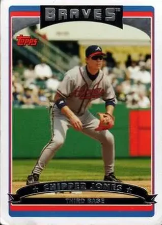 Chipper Jones · 2006 Topps #25