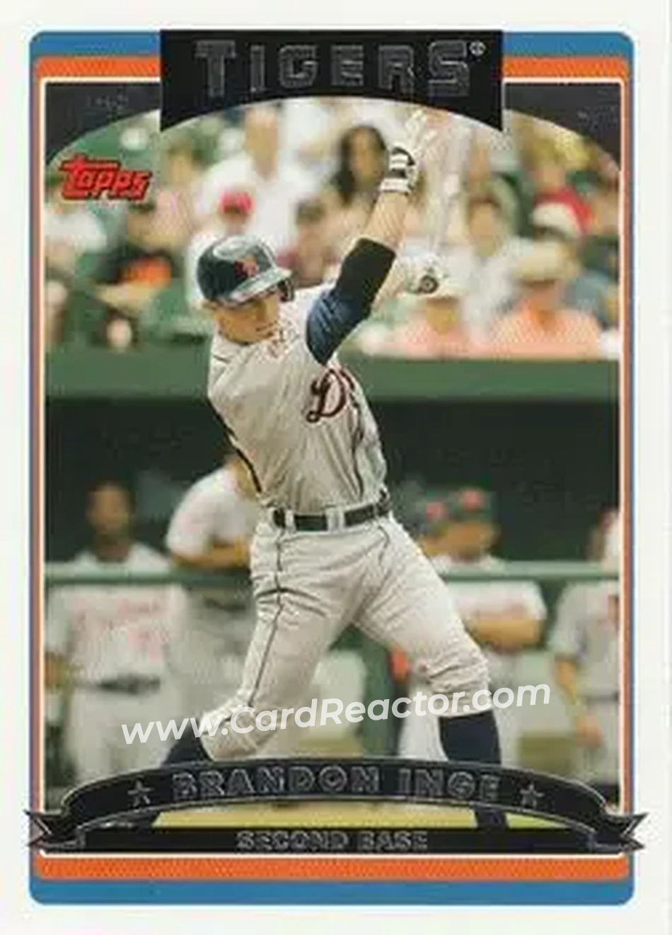 2006 Topps #28 - Brandon Inge - Detroit Tigers - Front