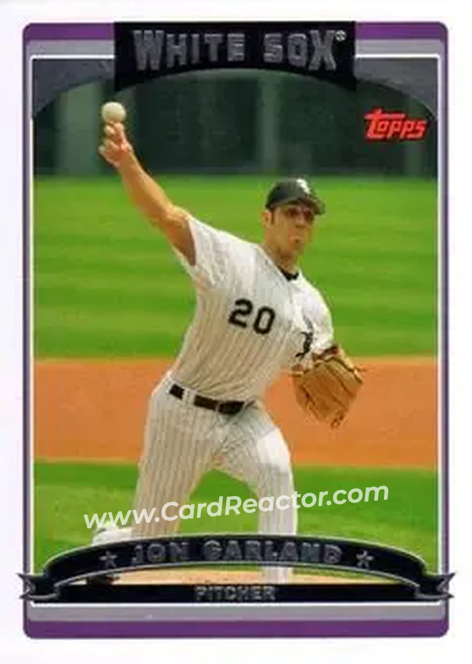2006 Topps #30 - Jon Garland - Chicago White Sox - Front