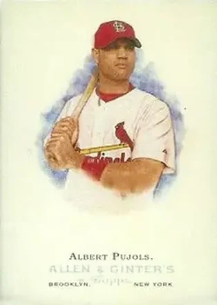 2006 Topps Allen & Ginter #1 - Albert Pujols - St. Louis Cardinals