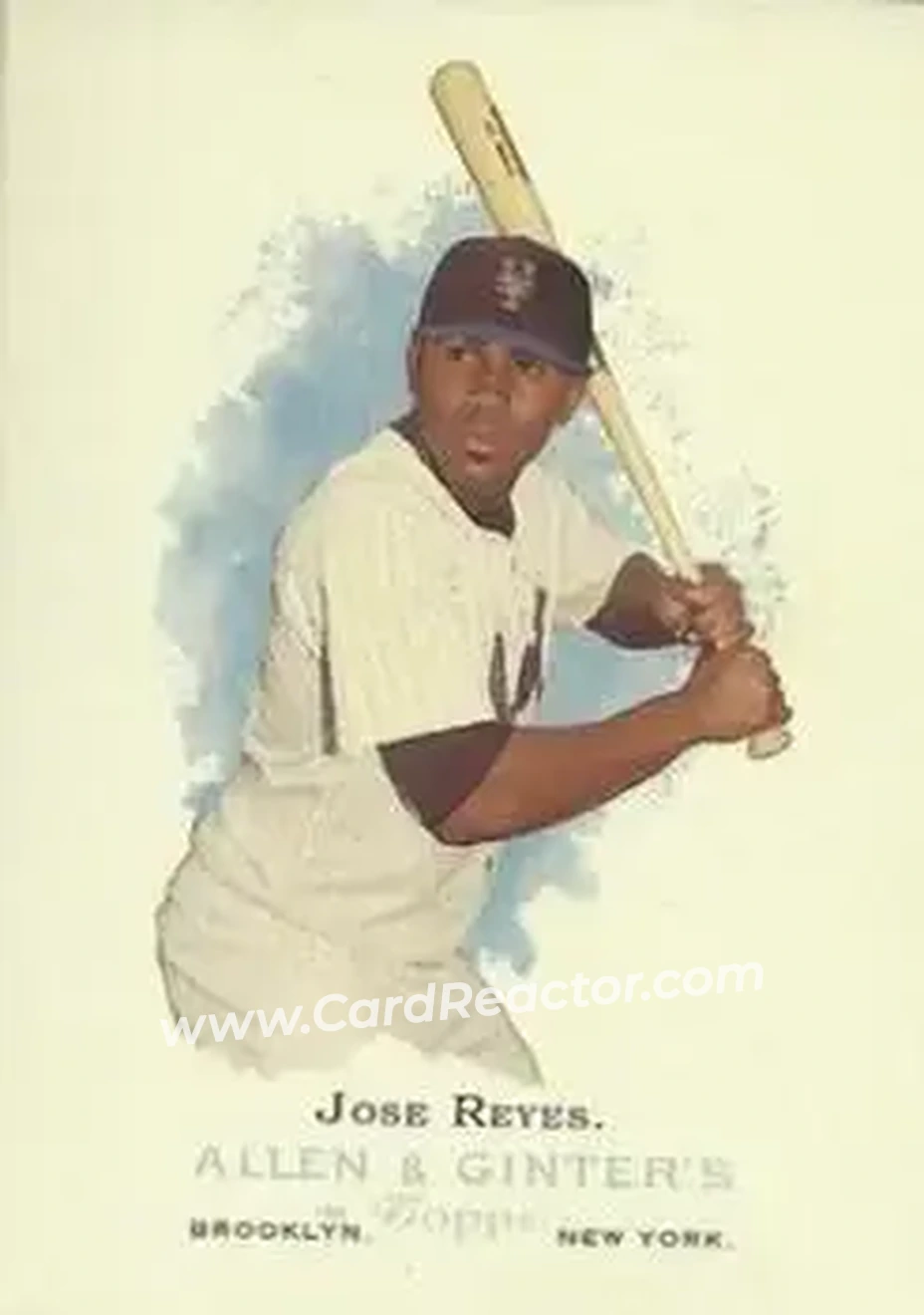 2006 Topps Allen & Ginter #7 - Jose Reyes - New York Mets - Front