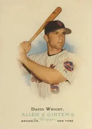 2006 Topps Allen & Ginter #8 - David Wright - New York Mets