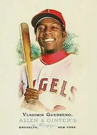2006 Topps Allen & Ginter #9 - Vladimir Guerrero - Los Angeles Angels