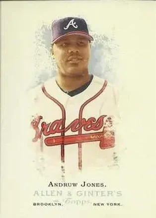 2006 Topps Allen & Ginter #10 - Andruw Jones - Atlanta Braves