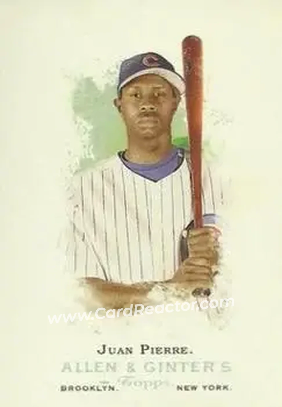 2006 Topps Allen & Ginter #13 - Juan Pierre - Chicago Cubs - Front