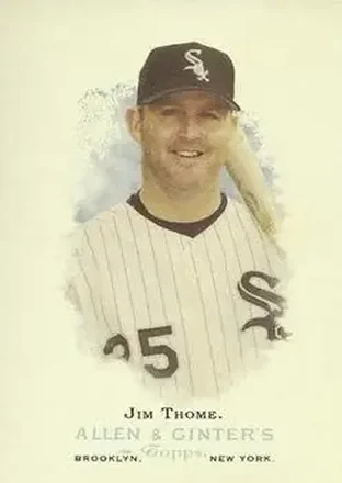 2006 Topps Allen & Ginter #14 - Jim Thome - Chicago White Sox