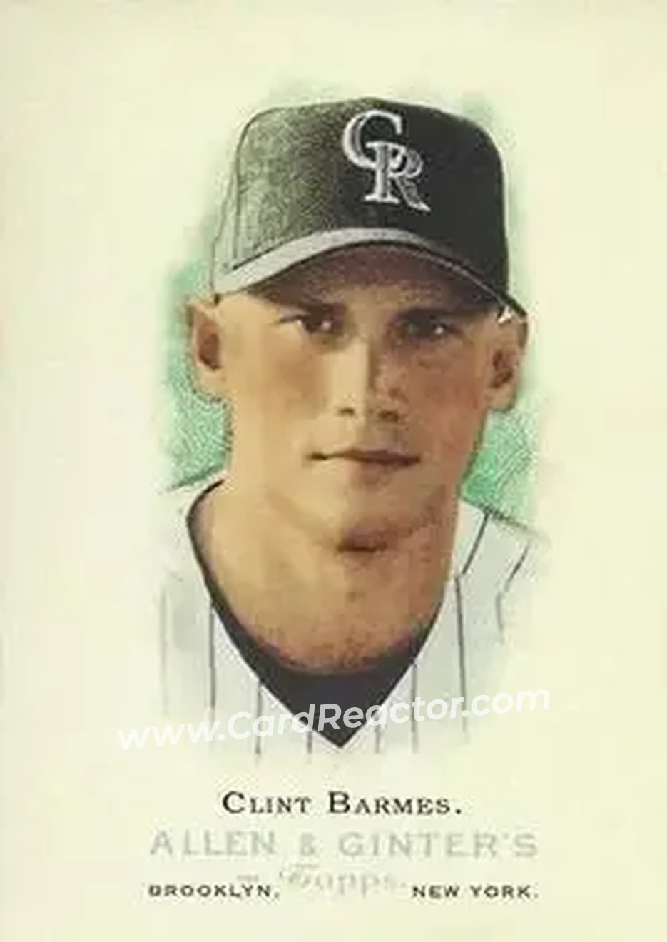 2006 Topps Allen & Ginter #17 - Clint Barmes - Colorado Rockies - Front