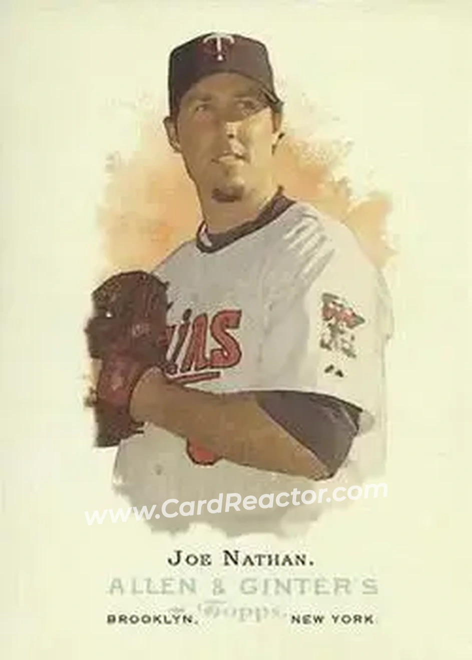 2006 Topps Allen & Ginter #20 - Joe Nathan - Minnesota Twins - Front