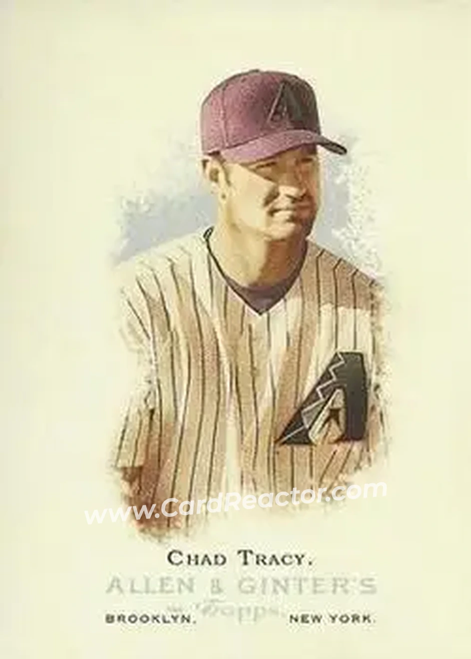 2006 Topps Allen & Ginter #22 - Chad Tracy - Arizona Diamondbacks - Front