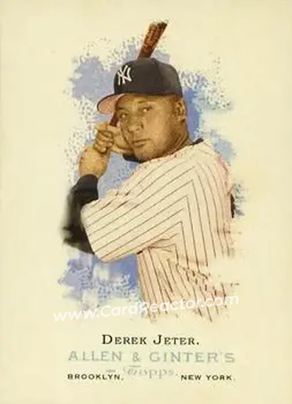 2006 Topps Allen & Ginter #23 - Derek Jeter - New York Yankees - Front