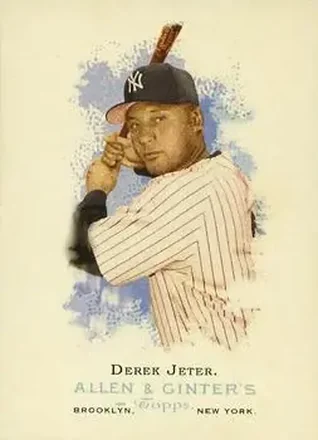 2006 Topps Allen & Ginter #23 - Derek Jeter - New York Yankees